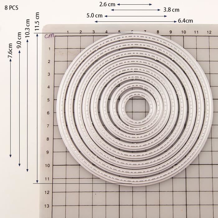 Matrice De Découpe En Métal Grand Cœur, Pour Scrapbooking, Fabrication De Cartes De Vœux, Gauage Fait à La Main, Moule, Pochoir En Métal, Coupe-papier