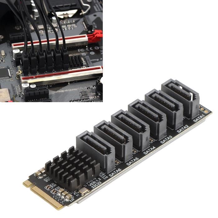 Carte ASUS PCIe Vers 4 Ports SATA – Extension Fiable Et Performante Pour PC