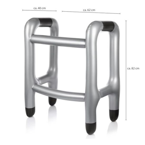 Ensemble Déambulateur Gonflable et Canne,Déambulateur Gonflable,Béquille Gonflable en PVC,Bâton de Marche Gonflable 2PC pour Fête Anniversaire Cosplay Cadeau Amusant Retraite Fête Ensemble Déambulateur Gonflable et Canne,Déambulateur Gonflable,Béquille Gonflable en PVC,Bâton de Marche Gonflable 2PC pour Fête Anniversaire Cosplay Cadeau Amusant Retraite Fête
