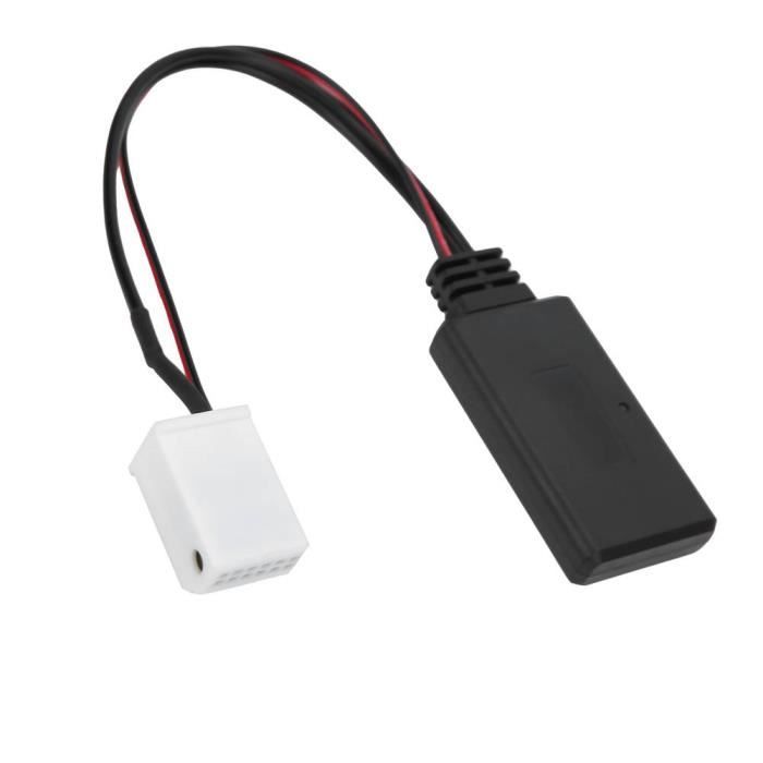 AYNEFY adaptateur audio Bluetooth Adaptateur RCA Radio Bluetooth 5.0 Câble  de musique Audio sans fil pour voiture automatique