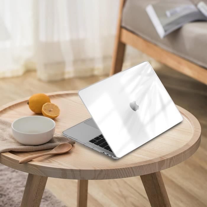 Coque Rigide Pour MacBook Air 13" 2020-2018 (M1 A2337, A2179, A1932) - Plastique, Motif Fleurs De Cerisier, Protection Complète