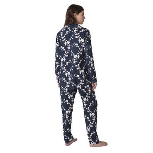 Chemise de nuit femme longue et manches longues