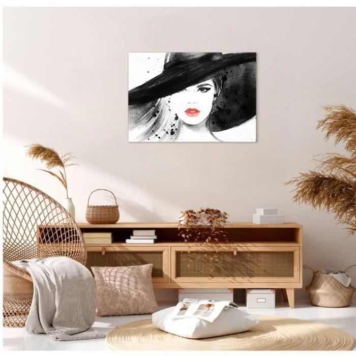Impression sur Verre 120x80cm Tableaux Image Photo femme moderne
