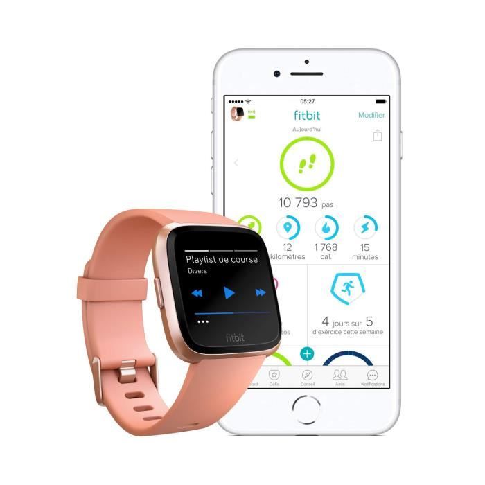 Fitbit sales versa peche