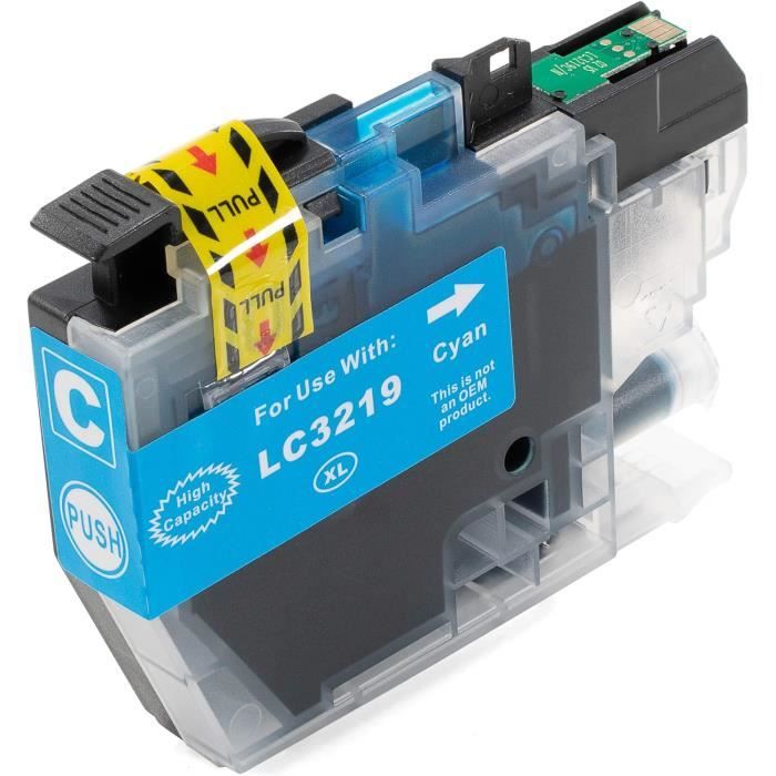 Pack De 4 Cartouches D'encre Compatibles LC-1000 XL – Pour Brother MFC-660C
