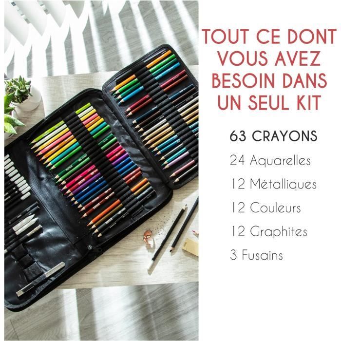 Kit De Dessin Professionnel 16 Pièces - Mallette Incluse - Règles, Compas, Rapporteur - Acier Inox Et Aluminium - 5