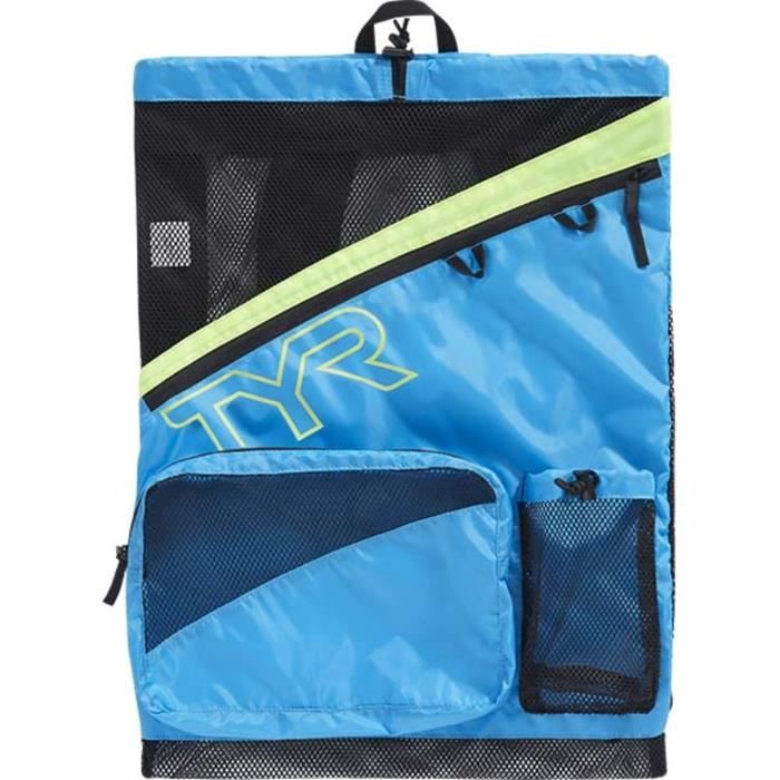 Sac filet de natation Tyr Elite Team 40L - noir/blanc - TU