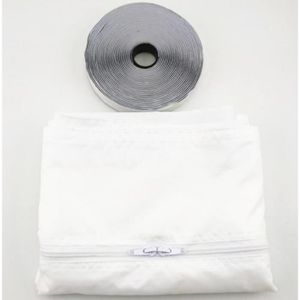 Kit Calfeutrage Climatiseur Mobile Avec Cordon Et Velcro - Joint Fenêtre Universel Sans Perçage 25x102-162cm