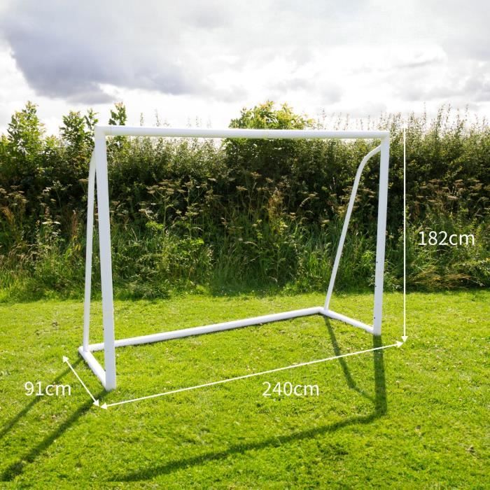 ID MARKET - But de foot portable cage 240 cm - Cdiscount Sport