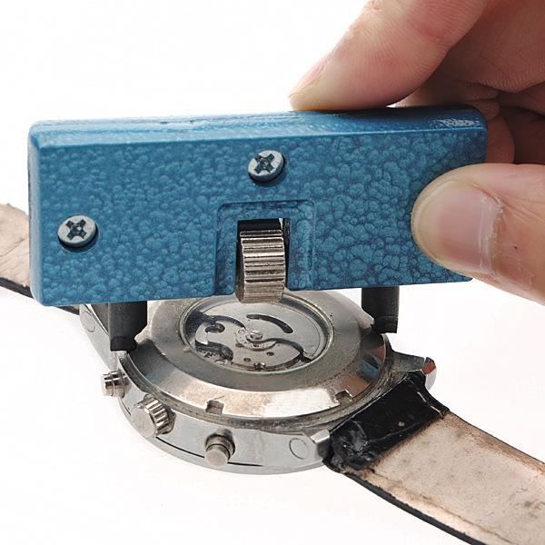 Ouvre-Boîtier De Montre Réglable - Outil En Acier Pour Remplacement Piles Et Réparation - Pratique Et Robuste