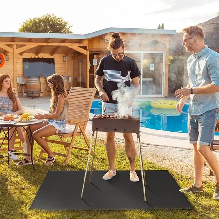 VGEBY Tapis De Ignifuge Pliable Pour Feu De Camp Résistant Aux Hautes Températures