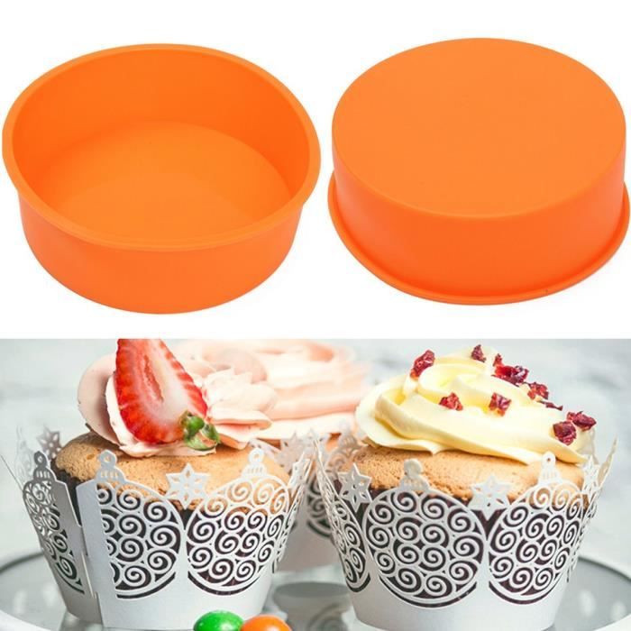 Plateau à Fruits En Silicone, Bricolage, Réutilisable, Facile à Nettoyer, Assiette à Fruits En Silicone Pour L'artisanat (MD3487 Grand Moule Rond Pour Assiette De Fruits
