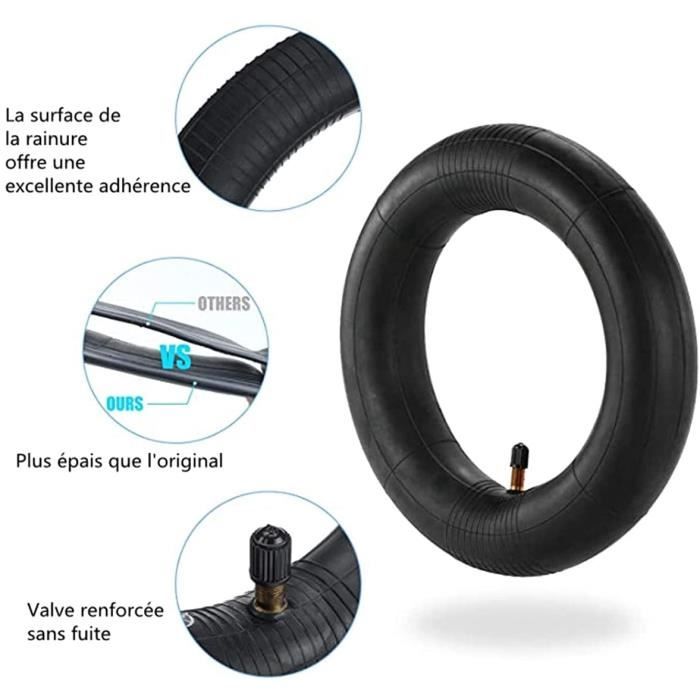 Pneu De Rechange Pour Scooter Électrique Xiaomi M365 - 8.5 Pouces, Caoutchouc Butyle, Kit Intérieur + Extérieur - 2