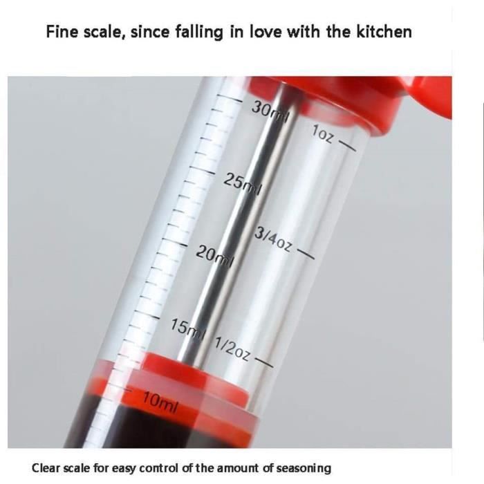 Presse-étoupe à Dinde En Acier Inoxydable, Injecteur D'Assaisonnement