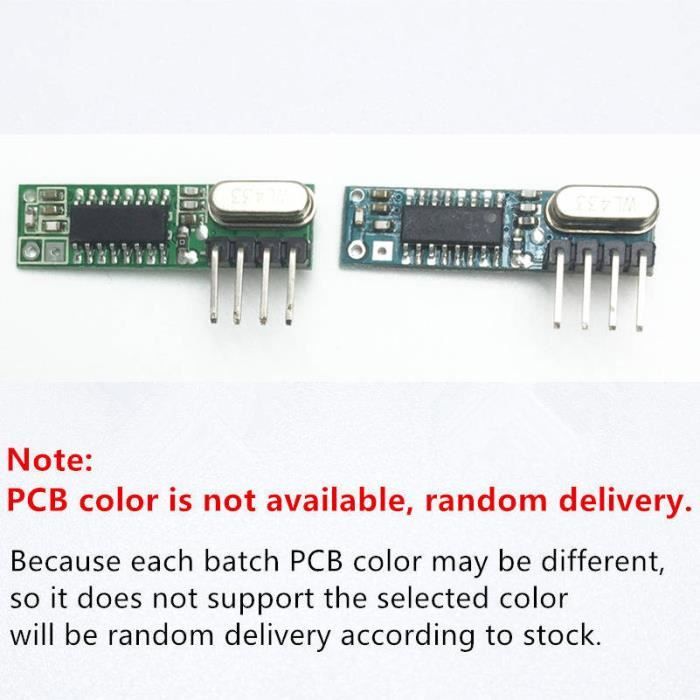 Lot De 20 Antennes 433 MHz Pour Raspberry Pi Et Arduino – Antennes à Ressort Métalliques, Compatibles émetteur/récepteur