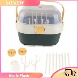 Boîte Rangement Séchage Biberons Grande Boîte De Rangement Portable Pour Biberons Avec Couvercle Rose Accessoire Puériculture Hygiène Boîte Rangement Séchage Biberons Grande Boîte De Rangement Portable Pour Biberons Avec Couvercle Rose Accessoire Puériculture Hygiène