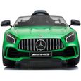 Voiture électrique pour enfant Mercedes GTR Mini 12v Vert - Marque ATAA CARS - Batterie 12v - Extérieur-0