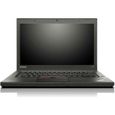 Lenovo ThinkPad T450, Intel® Core™ i5 de 5eme génération, 2,2 GHz, 35,6 cm (14"), 1600 x 900 pixels, 8 Go, 256 Go-0