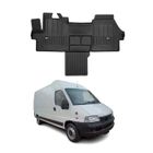OMAC Tapis de Sol pour Fiat Ducato 2006-2020 Voiture Caoutchouc Noir