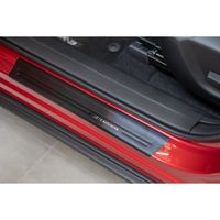 Seuils de porte V2A au design "Exclusive" pour Mazda CX-3 année 03/2015- [Anthracite brossé]