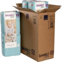 Couches éco-conçues - BAMBO NATURE - Taille 5 - 132 unités - Blanc
