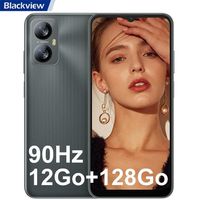 Téléphone portable 4G Blackview A52 Pro 6,517" HD+ 90Hz 12Go+128Go-SD 512Go 5180mAh 13MP+5MP Android 13 Dual SIM - Nuit polaire