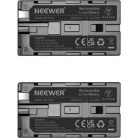 Batterie Li-ion pour Sony NP F570,NP F550,NP F530,Lot de 2