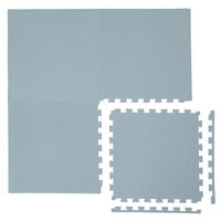 LittleTom 9 Pièces Tapis Puzzle Enfant - Certifié TÜV - 30x30 cm Dalles en Mousse EVA avec Bordures - Surface de Jeu pour l'Éveil - Carrés Puzzle Antidérapants - Revêtement pour Chambre