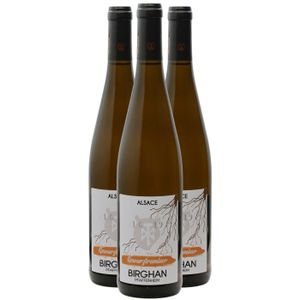 VIN BLANC Birghan Alsace Gewurztraminer 2019 - Vin Blanc d' 