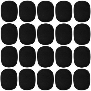 couleurs assorties SourceTon Lot de 25 mini bonnettes en mousse pour micro cravate 10 noir, 5 orange, 5 bleu, 5 rouge 