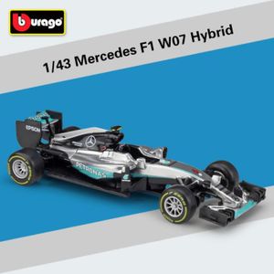 VÉHICULE CIRCUIT 2016 W07 N° 6 - Voiture De Course Mercedes Amg F1, Échelle 1:43, En Métal Moulé, Formule 1, Modèle En Alliage