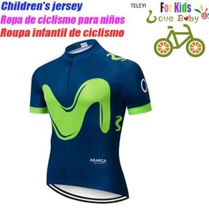 DÉCORATION DE VÉLO Enfants Vélo Jersey - XXL - Ensemble de maillot de cyclisme pour enfants, vêtements de vélo pour garçons, séc