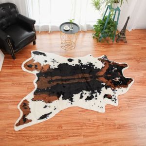 Tapis Simulation En Peau De Vache Faux Tapis En Peau De Vache A