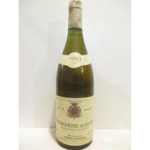VIN BLANC aligoté thierry bernard  blanc 1993 - bourgogne