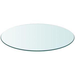 Plateau En Verre Rond Achat Vente Pas Cher