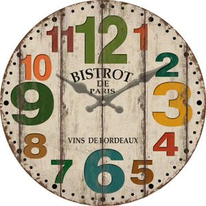 Pendule De Cuisine Murale Achat Vente Pas Cher