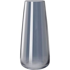 VASE - SOLIFLORE Vase en verre transparent Vase conique décoratif a