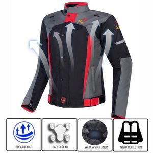 XXXL - Veste noire - veste de Moto pour homme, imperméable, Protection du  corps, avec doublure, pour Motocros - Cdiscount Auto