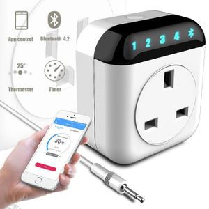 ÉMETTEUR - ACTIONNEUR  Bouchon UE - thermostat Wifi intelligent pour sol et réfrigérateur, capteur de chauffage, contrôleur de tempé