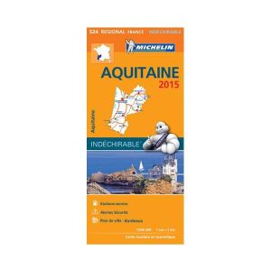 AUTRES LIVRES Carte routière et touristique Régional France Aquitaine 2015