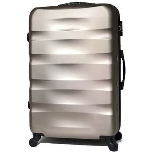 Valise extensible 65cm MOVOM Wood champagne