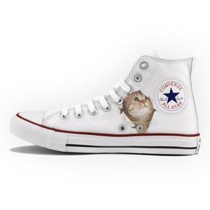 Converse femme top tete de mort