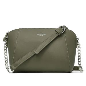 Noir Petit Sac Bandouli/ère Femme Sac /à Main Cha/îne Argent/ée Port/é Epaule Fourre-Tout Ville Voyage Shopping Mode Chic Besace Sacoche Messenger T/él/éphone Cuir PU Rigide David Jones