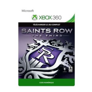 JEU XBOX 360 À TÉLÉCHARGER Saints Row - The Third Jeu Xbox 360 à télécharger