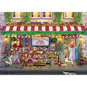 Puzzle 1000 pièces - Nathan - L'herbier des jolies fleurs aquarellées -  Adulte - Blanc - Mixte - Cdiscount Jeux - Jouets