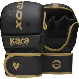 GANTS SPORT DE COMBAT RDX F6 KARA MMA Gants de Sparring 7oz Doré L/XL - RDX - GSR-F6MGL-L/XL+