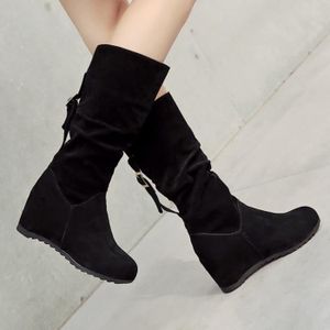 Botte femme compensé clearance