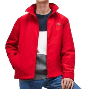veste lacoste rouge