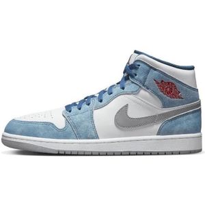 BASKET Basket Air Jordan 1 Mid - JORDAN - French Blue Fir