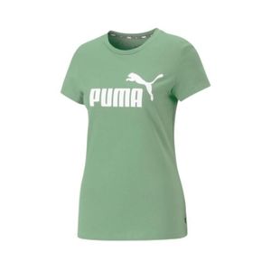 T-SHIRT T-shirt PUMA Ess Logo Tee Olive - Femme/Adulte